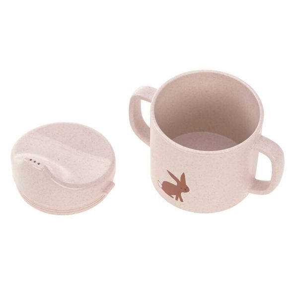 LÄSSIG SIPPY CUP PP/CELLULOSE LITTLE FOREST RABBIT - DĚTSKÉ HRNEČKY - KRMENÍ