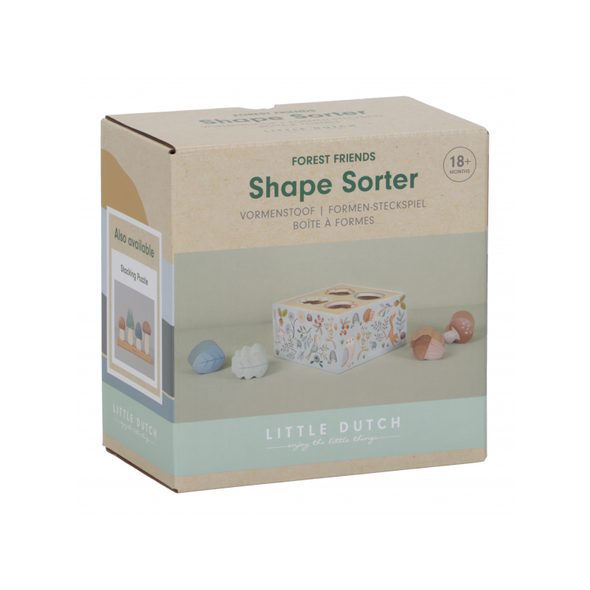 LITTLE DUTCH VKLÁDAČKA DŘEVĚNÁ FOREST FRIENDS - MOTORICKÉ A HRY - PRO DĚTI