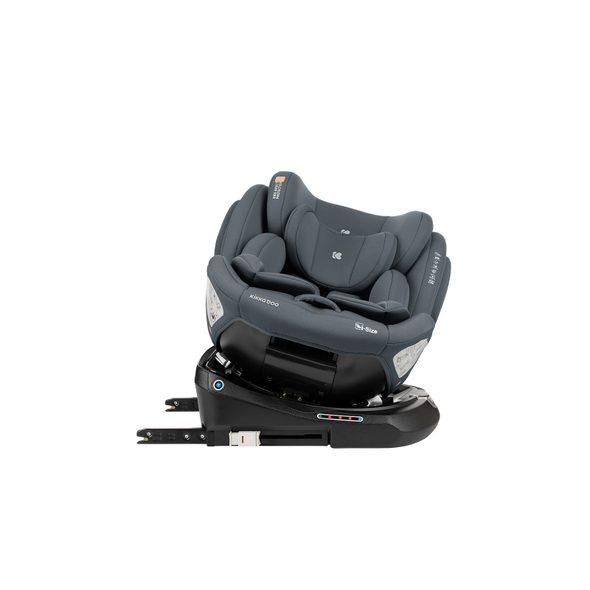 KIKKABOO AUTOSEDAČKA 40-150 CM I-FELIX I-SIZE DARK GREY - AUTOSEDAČKY 0-36KG - AUTOSEDAČKY A PŘÍSLUŠENSTVÍ