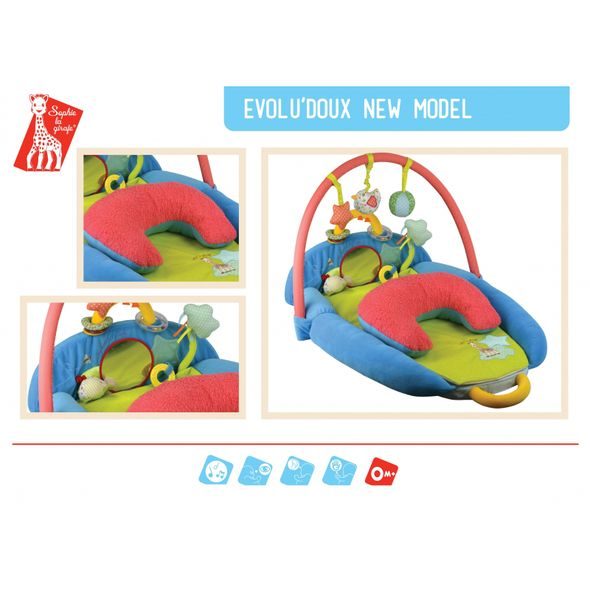 VULLI MULTIFUNKČNÍ HRACÍ MĚKKÁ DEKA ŽIRAFA SOPHIE - HRACÍ DEKY - PRO DĚTI