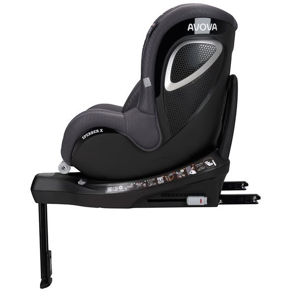 AVOVA SPERBER-FIX X 2026 POLAR GREY-SILVER 40–105 CM - AUTOSEDAČKY 0-18KG - AUTOSEDAČKY A PŘÍSLUŠENSTVÍ