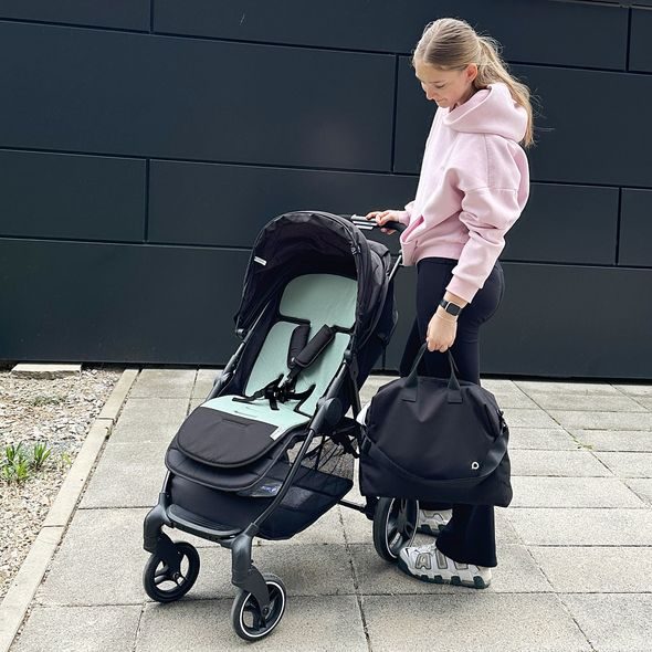 PINKIE PODLOŽKA DO KOČÁRKU LABEL GREEN/BLACK - PODLOŽKY DO KOČÁRKU - KOČÁRKY A PŘÍSLUŠENSTVÍ