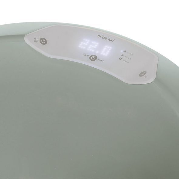 BEBE-JOU DIGITALNÍ VANIČKA SENSE SKY GREEN - VANIČKY PLASTOVÉ - KOUPÁNÍ A ZDRAVÍ