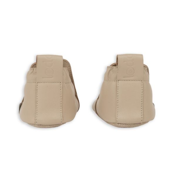 LODGER KOŽENÉ CAPÁČKY BEIGE 6 - 9 MĚSÍCŮ - KOJENECKÉ CAPÁČKY - PRO DĚTI