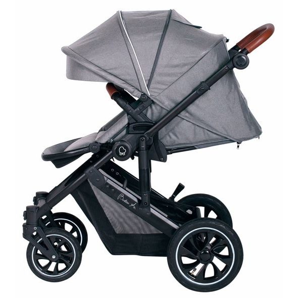 BOMIMI BASTIEN AIR SPORŤÁK GREY MELANGE - SPORTOVNÍ KOČÁRKY - KOČÁRKY A PŘÍSLUŠENSTVÍ