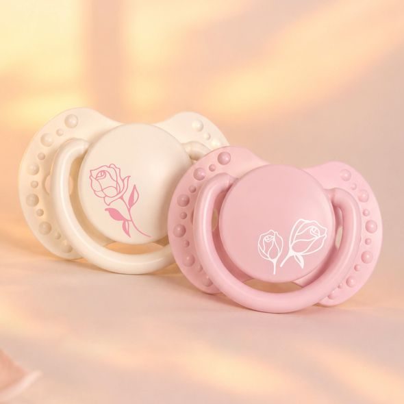 LOVI MINI DUDLÍK SILIKONOVÝ DYNAMICKÝ PETITE ROSE 0-2M 2KS HOLKA - ŠIDÍTKA A DOPLŇKY - KRMENÍ