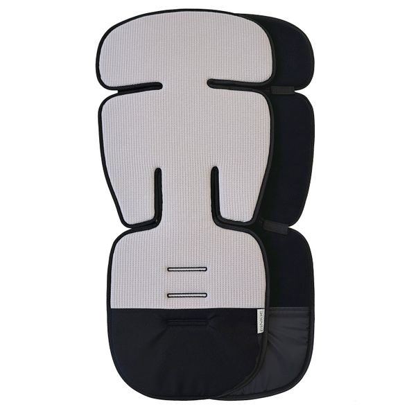 PINKIE PODLOŽKA DO KOČÁRKU LABEL GREY/BLACK - PODLOŽKY DO KOČÁRKU - KOČÁRKY A PŘÍSLUŠENSTVÍ