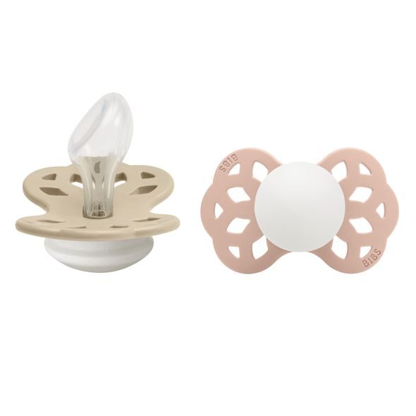 BIBS INFINITY ANATOMICKÉ DUDLÍKY ZE SILIKONU 2KS VEL.2 - SAVIČKY A PÍTKA - KRMENÍ