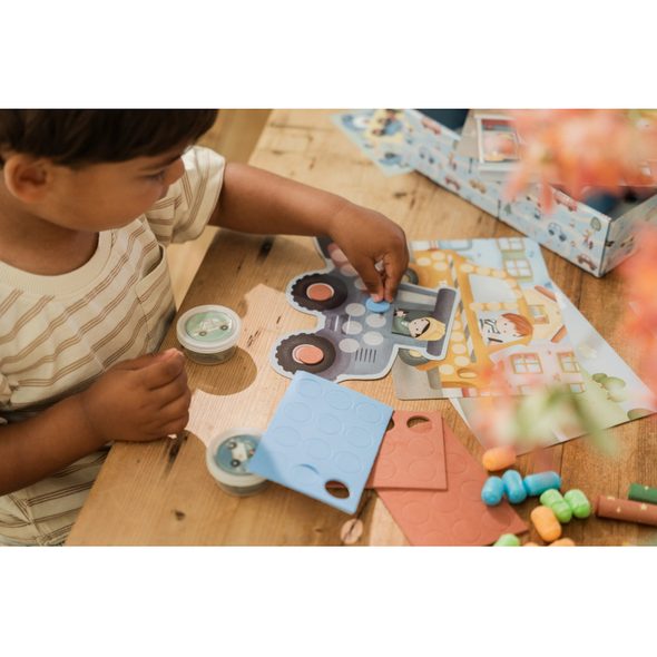 LITTLE DUTCH KREATIVNÍ SADA XL JIM & FRIENDS - LITTLE DUTCH - PRO DĚTI