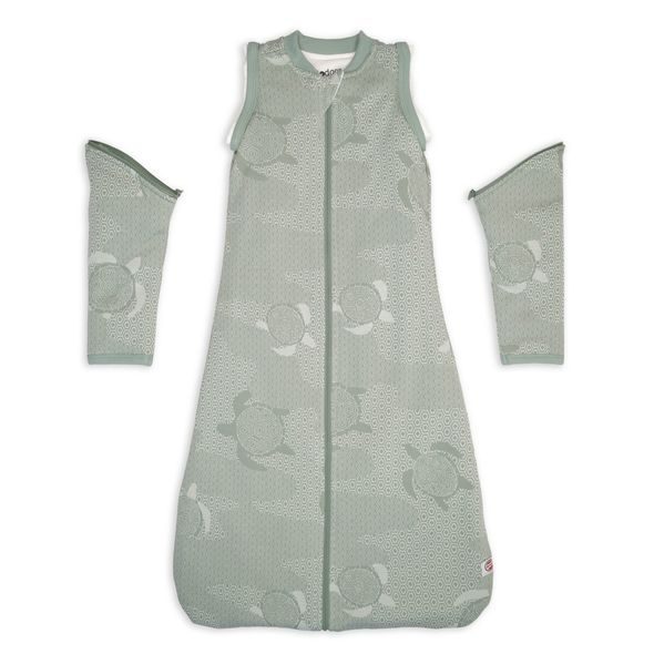 LODGER SPACÍ PYTEL S RUKÁVY MATCHA SILK VEL. 86/98 - SPACÍ PYTLE - SPINKÁNÍ