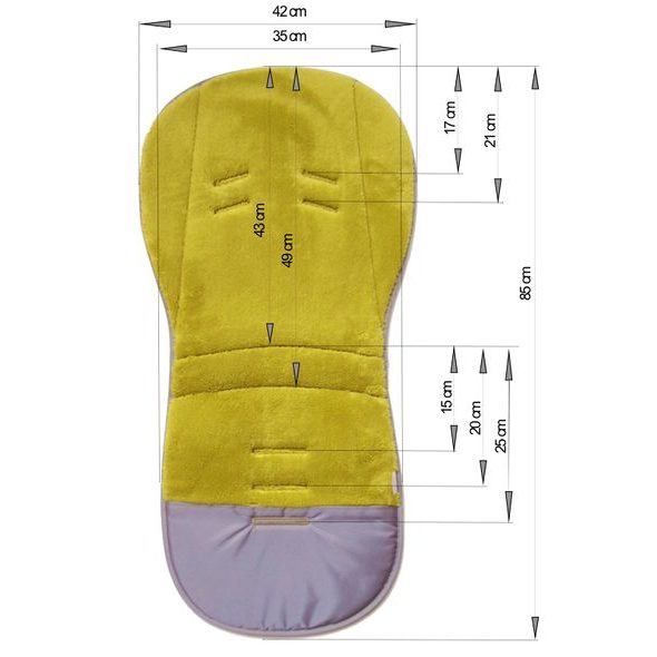 PINKIE LETNÍ PRODLOUŽENÁ PODLOŽKA BAMBOO BLUE - PODLOŽKY DO KOČÁRKU - KOČÁRKY A PŘÍSLUŠENSTVÍ