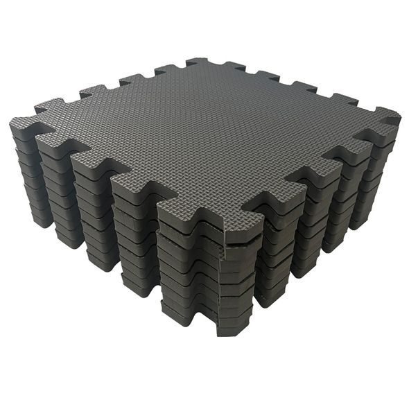 RIALTO BABY HRACÍ PODLOŽKA PUZZLE COOL GRAY 90X90 CM - HRACÍ PODLOŽKY NA ZEM - SPINKÁNÍ