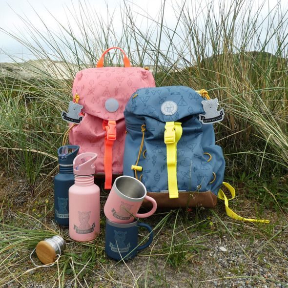 LÄSSIG MINI BACKPACK ADVENTURE BLUE - BATOHY A TAŠKY - PRO DĚTI