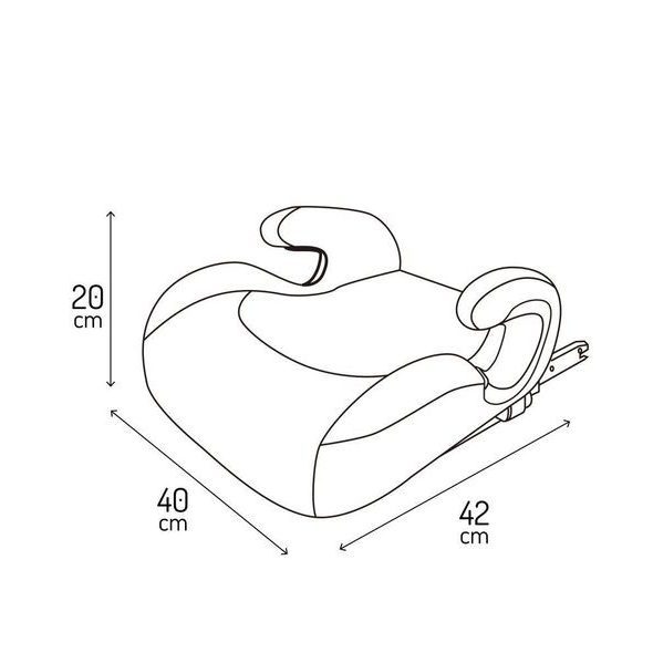 MOMI PODSEDÁK MOMI VENKO ISOFIX I-SIZE ZELENÝ - AUTOSEDAČKY 15-36KG - AUTOSEDAČKY A PŘÍSLUŠENSTVÍ