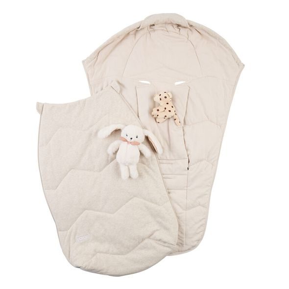 VOKSI BREEZE LIGHT SAND SOLID - FUSAKY DO KOČÁRKU - KOČÁRKY A PŘÍSLUŠENSTVÍ