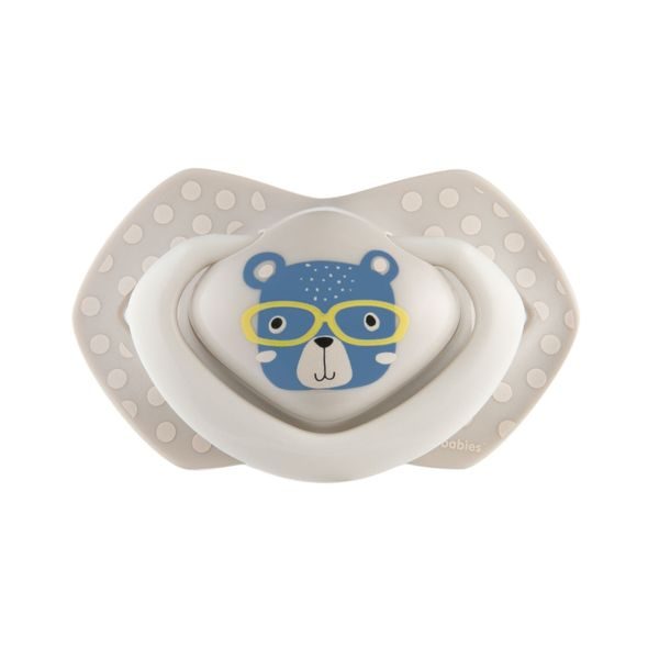 CANPOL BABIES SET SYMETRICKÝCH SILIKONOVÝCH DUDLÍKŮ 0-6M BONJOUR PARIS MODRÝ - ŠIDÍTKA A DOPLŇKY - KRMENÍ