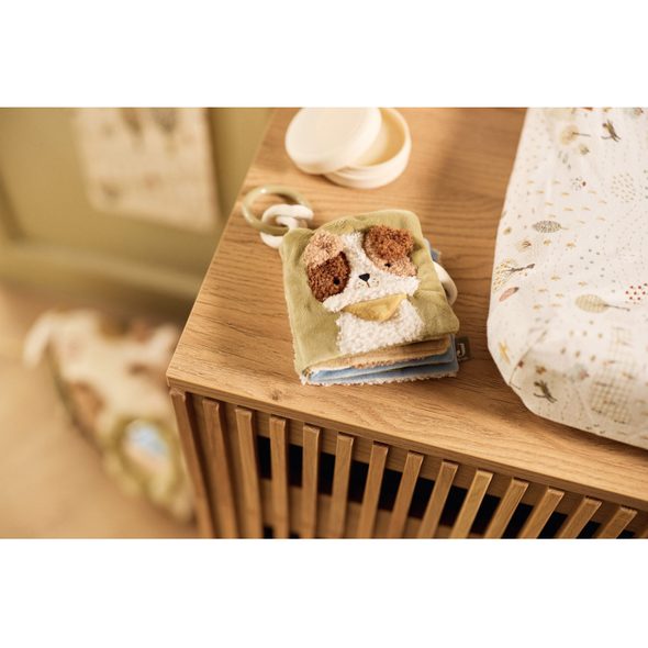 JOLLEIN TEXTILNÍ KNÍŽKA S AKTIVITAMI TINY PARK - KNÍŽKY PRO NEJMENŠÍ - PRO DĚTI