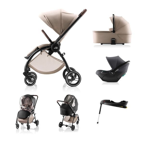 BRITAX-RÖMER SET KOČÁREK RIO STYLE - TROJKOMBINACE - KOČÁRKY A PŘÍSLUŠENSTVÍ