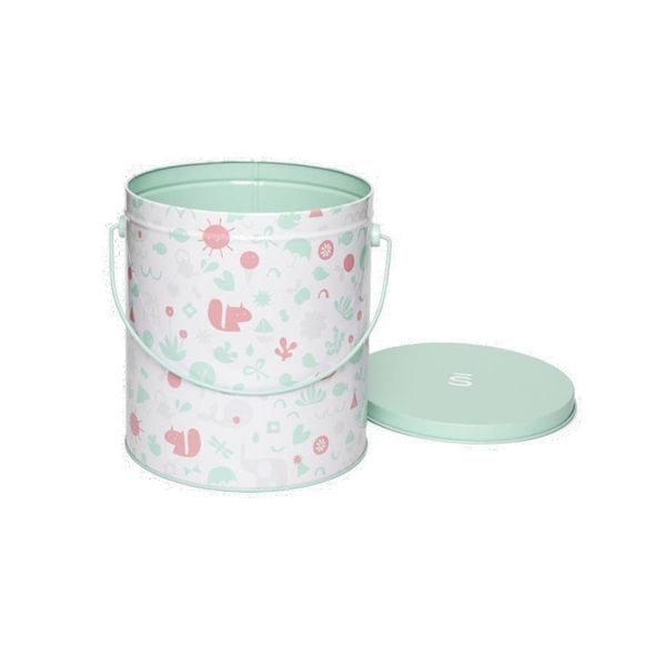 SUAVINÉX DÁRKOVÁ KRABIČKA PLECHOVÁ OVÁLNÁ MEMORIES PRO HOLKU - DEKORACE A POLIČKY - SPINKÁNÍ