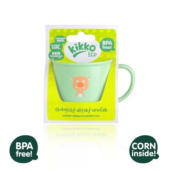 KIKKO ECO HRNÍČEK - MISKY, TALÍŘKY A PODLOŽKY - KRMENÍ
