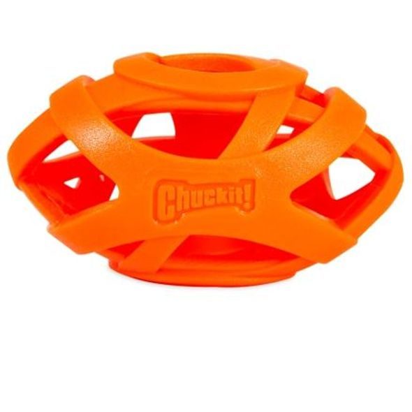 CHUCKIT! RUGBY MÍČ BREATHE RIGHT FOOTBALL 14 CM - APORTOVACÍ HRAČKY PRO PSY - CHOVATELSKÉ POTŘEBY MALVÍKZOO