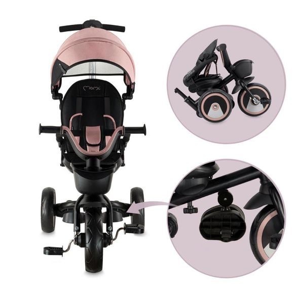 MOMI TŘÍKOLKA MOMI IVI RŮŽOVÁ - TŘÍKOLKY ŠLAPACÍ - NOŠENÍ & SPORT