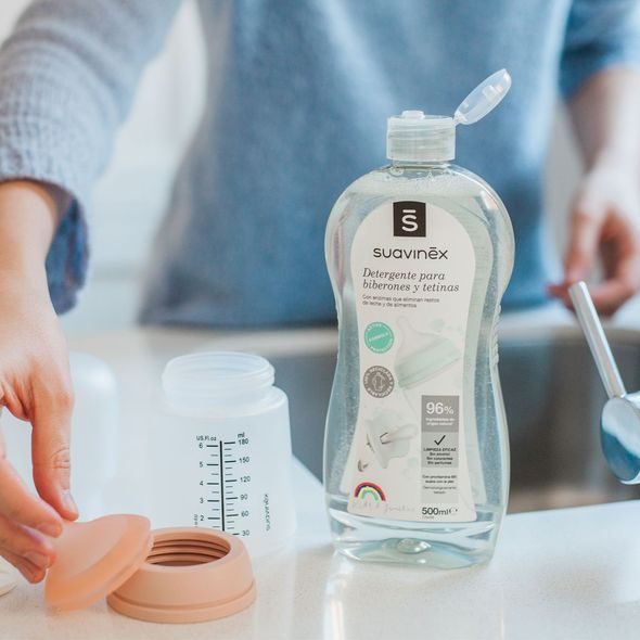 SUAVINEX DEZINFEKČNÍ GEL PRO ČIŠTĚNÍ LAHVÍ A DUDLÍKŮ - SAVIČKY A PÍTKA - KRMENÍ