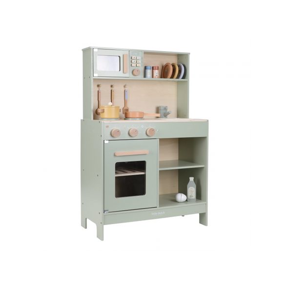 LITTLE DUTCH KUCHYŇKA DŘEVĚNÁ MINT - DŘEVĚNÉ HRAČKY - PRO DĚTI