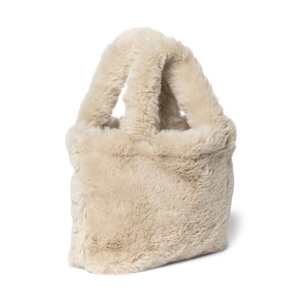 STUDIO NOOS FAUX FUR MINI HANDBAG NATURAL - DOPLŇKY - PRO MAMINKY