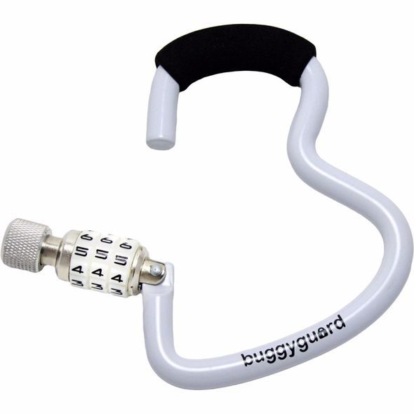 BUGGYGEAR BUGGYGUARD B-HOOKS - KARABINA SE ZÁMEČKEM - HÁČKY, POPRUHY A KOLÍČKY - KOČÁRKY A PŘÍSLUŠENSTVÍ