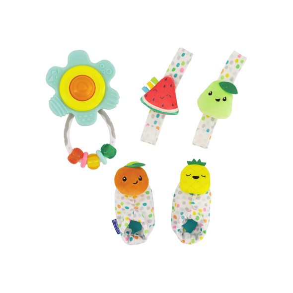 INFANTINO SADA CHRASTÍTEK PRO NEJMENŠÍ - CHRASTÍTKA - PRO DĚTI