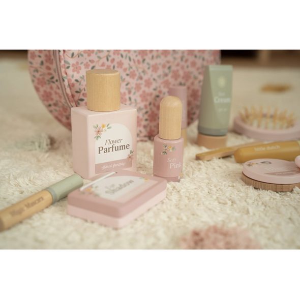 LITTLE DUTCH KOSMETICKÁ TAŠTIČKA S PŘÍSLUŠENSTVÍM PINK - LITTLE DUTCH - PRO DĚTI