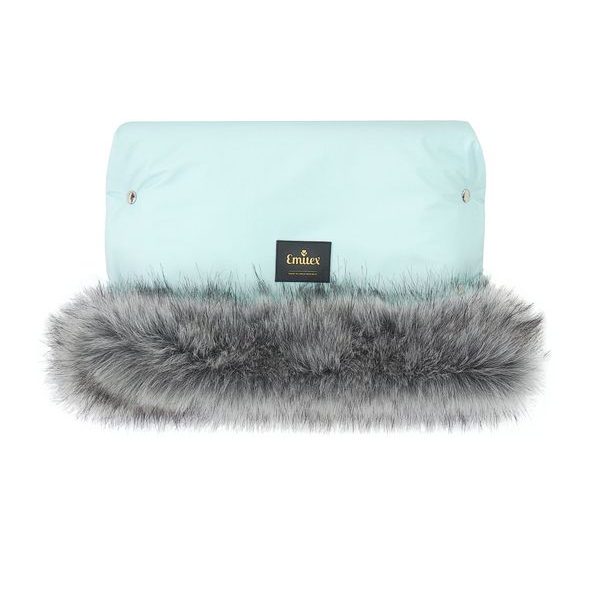 EMITEX RUKÁVNÍK LUXURY SOFT LIGHT BLUE - RUKÁVNÍKY NA KOČÁREK - KOČÁRKY A PŘÍSLUŠENSTVÍ