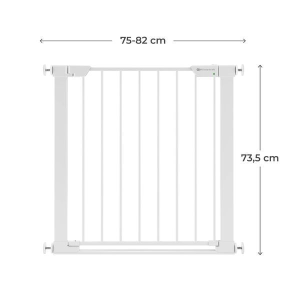 KINDERKRAFT ZÁBRANA DO DVEŘÍ SAFE SNAP WHITE - BEZPEČNOST DĚTÍ V DOMÁCNOSTI - KOUPÁNÍ A ZDRAVÍ