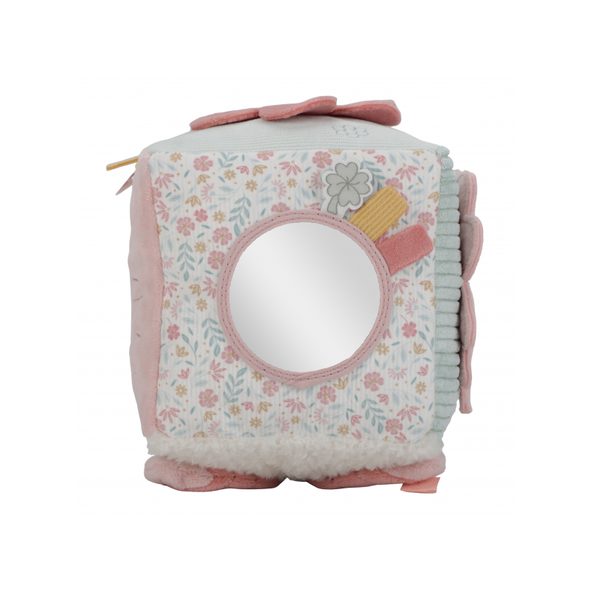 LITTLE DUTCH KOSTKA TEXTILNÍ S AKTIVITAMI KRÁLÍČEK MIFFY LUCKY BLOSSOM - MIFFY - PRO DĚTI