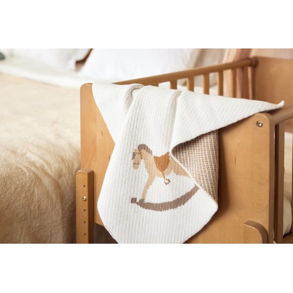 JOLLEIN DEKA 75X100CM NOSTALGIC RIDE - DĚTSKÉ DEKY PRO MIMINKA - SPINKÁNÍ