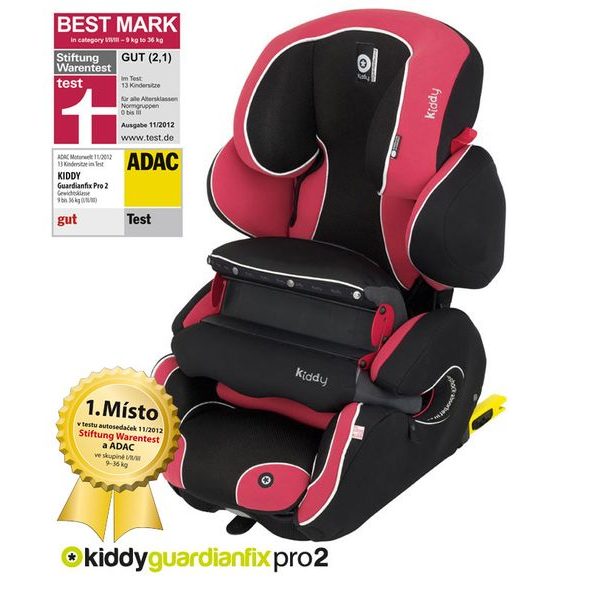 KIDDY GUARDIAN-FIX PRO2 2015 - AUTOSEDAČKY 9-36KG - AUTOSEDAČKY A PŘÍSLUŠENSTVÍ