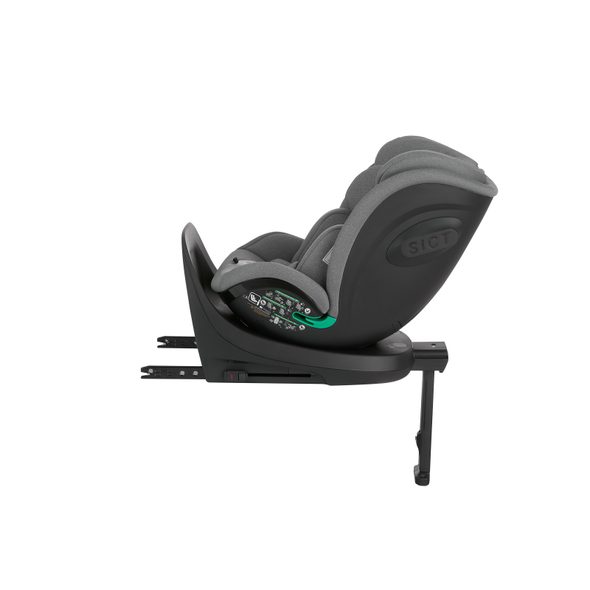 KIKKABOO AUTOSEDAČKA 40-150 CM I-TWIST I-SIZE DARK GREY - AUTOSEDAČKY 0-36KG - AUTOSEDAČKY A PŘÍSLUŠENSTVÍ