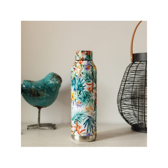 QUOKKA NEREZOVÁ TERMOLÁHEV SOLID ORCHID GARDEN 630 ML - TERMOOBALY A TERMOSKY - KRMENÍ