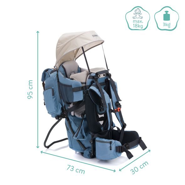 FILLIKID KROSNA NA DÍTĚ ADVENTURE FROST BLUE - KROSNY - NOŠENÍ & SPORT