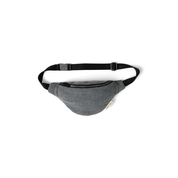 STUDIO NOOS DENIM MINI FANNY PACK KABELKA GREY - LEDVINKY - KOČÁRKY A PŘÍSLUŠENSTVÍ