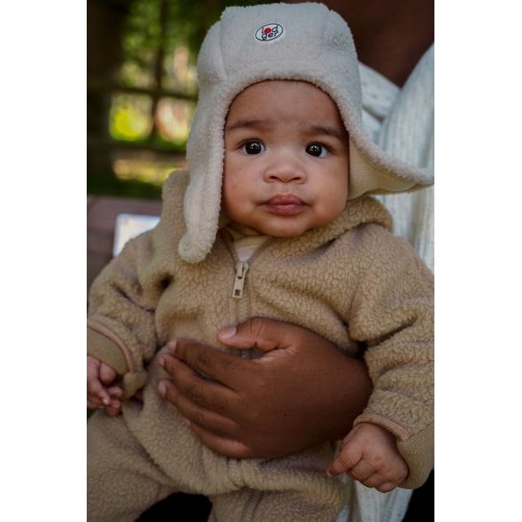 LODGER ZIMNÍ ČEPICE TEDDY BIRCH 0 - 3 MĚSÍCE - ČEPIČKY A KLOBOUČKY - PRO DĚTI