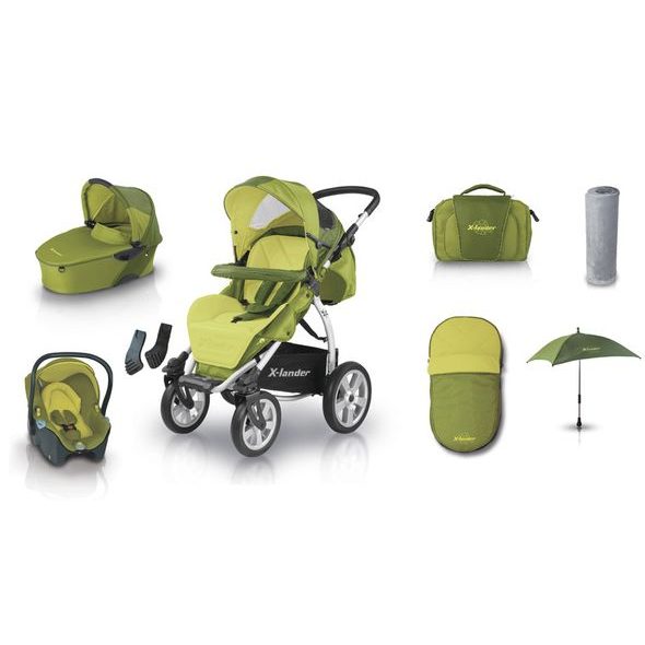 X-LANDER SET XA 2011 XIII - TROJKOMBINACE - KOČÁRKY A PŘÍSLUŠENSTVÍ