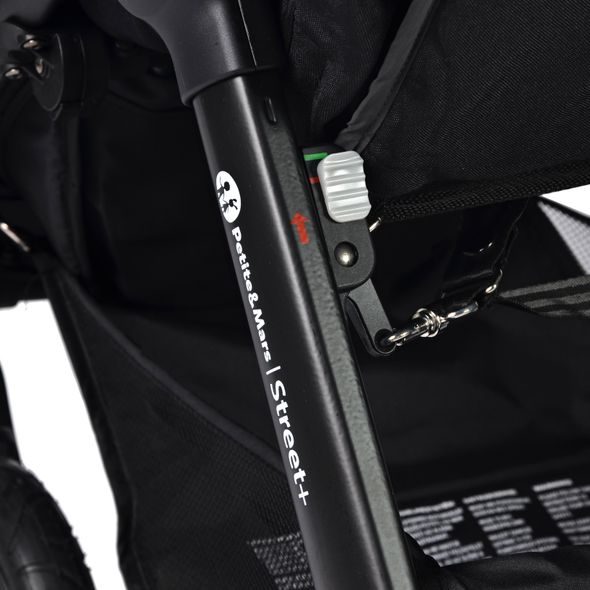 PETITE&MARS STREET POUZE STŘÍŠKA + POLSTROVÁNÍ ROSE PINK (!!POZOR BEZ PODVOZKU!!) - BAREVNÉ SETY K PODVOZKU - KOČÁRKY A PŘÍSLUŠENSTVÍ