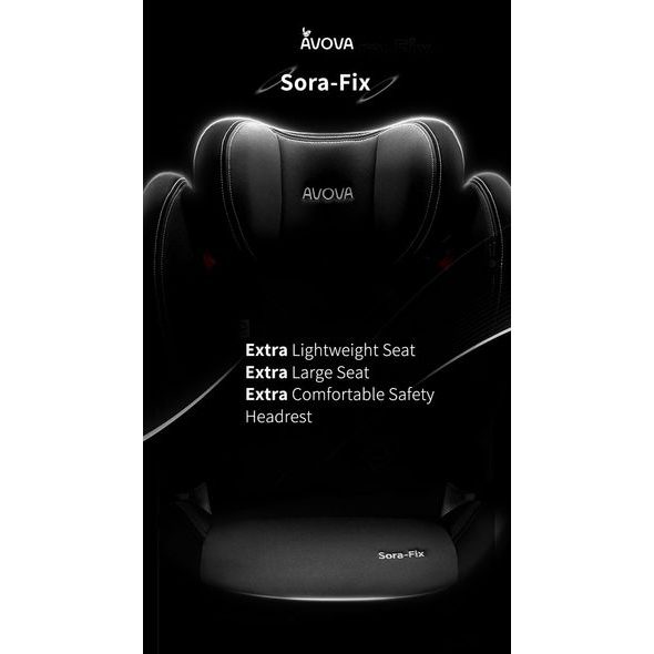 AVOVA SORA-FIX 2024 KOALA ORANGE - AUTOSEDAČKY 15-36KG - AUTOSEDAČKY A PŘÍSLUŠENSTVÍ