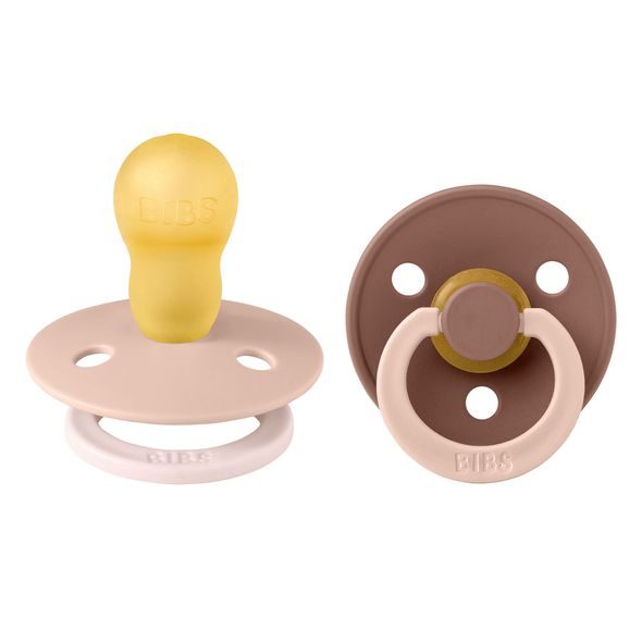 BIBS COLOUR FUSION DUDLÍKY Z PŘÍRODNÍHO KAUČUKU 2KS – VELIKOST 3 - ŠIDÍTKA A DOPLŇKY - KRMENÍ