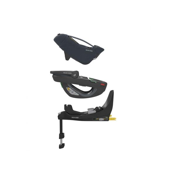 MAXI-COSI CORAL 360 AUTOSEDAČKA ESSENTIAL GRAPHITE + ZÁKLADNA FAMILYFIX 360 PRO - AUTOSEDAČKY 0-13KG - AUTOSEDAČKY A PŘÍSLUŠENSTVÍ
