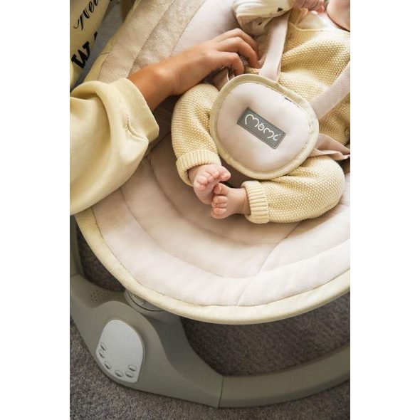 MOMI ELEKTRICKÉ HOUPÁTKO MOMI KENANI BÉŽOVÉ - LEHÁTKA A HOUPADLA - SPINKÁNÍ