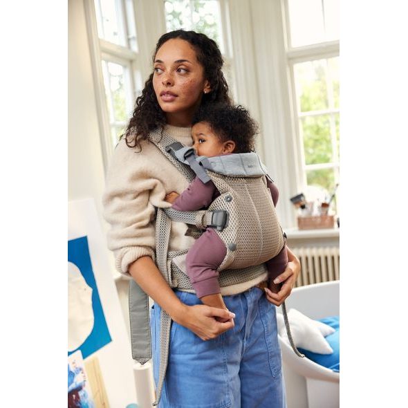 BABYBJÖRN NOSÍTKO HARMONY GRAY BEIGE 3D MESH - ERGONOMICKÁ NOSÍTKA - NOŠENÍ & SPORT