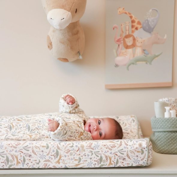 LITTLE DUTCH POTAH NA PŘEBALOVACÍ PODLOŽKU SAFARI WONDERS - POTAHY NA PŘEBALOVACÍ PODLOŽKY - PŘEBALOVÁNÍ